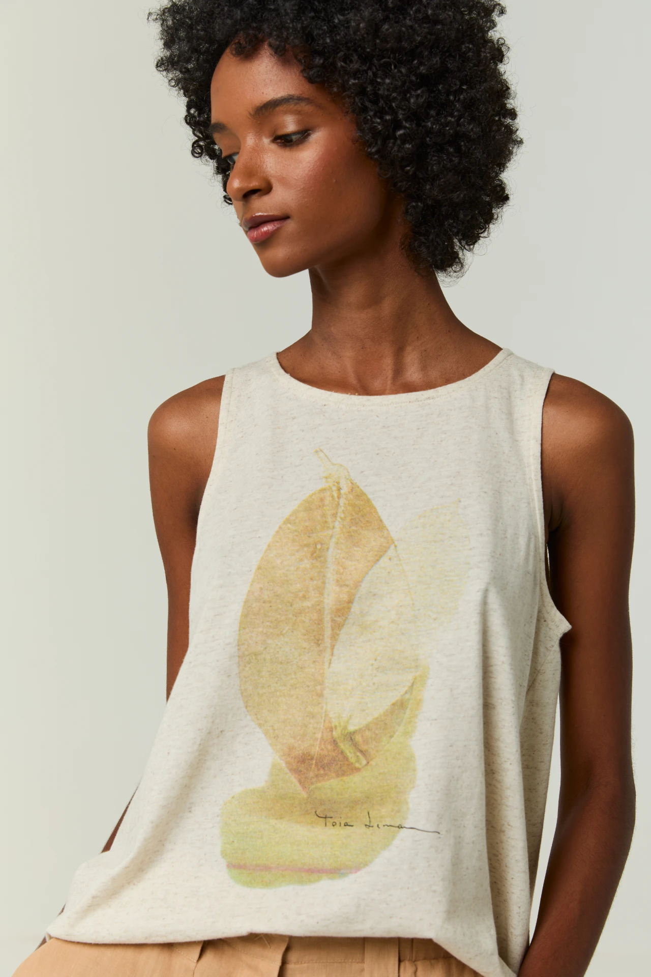 Regata silk Folha