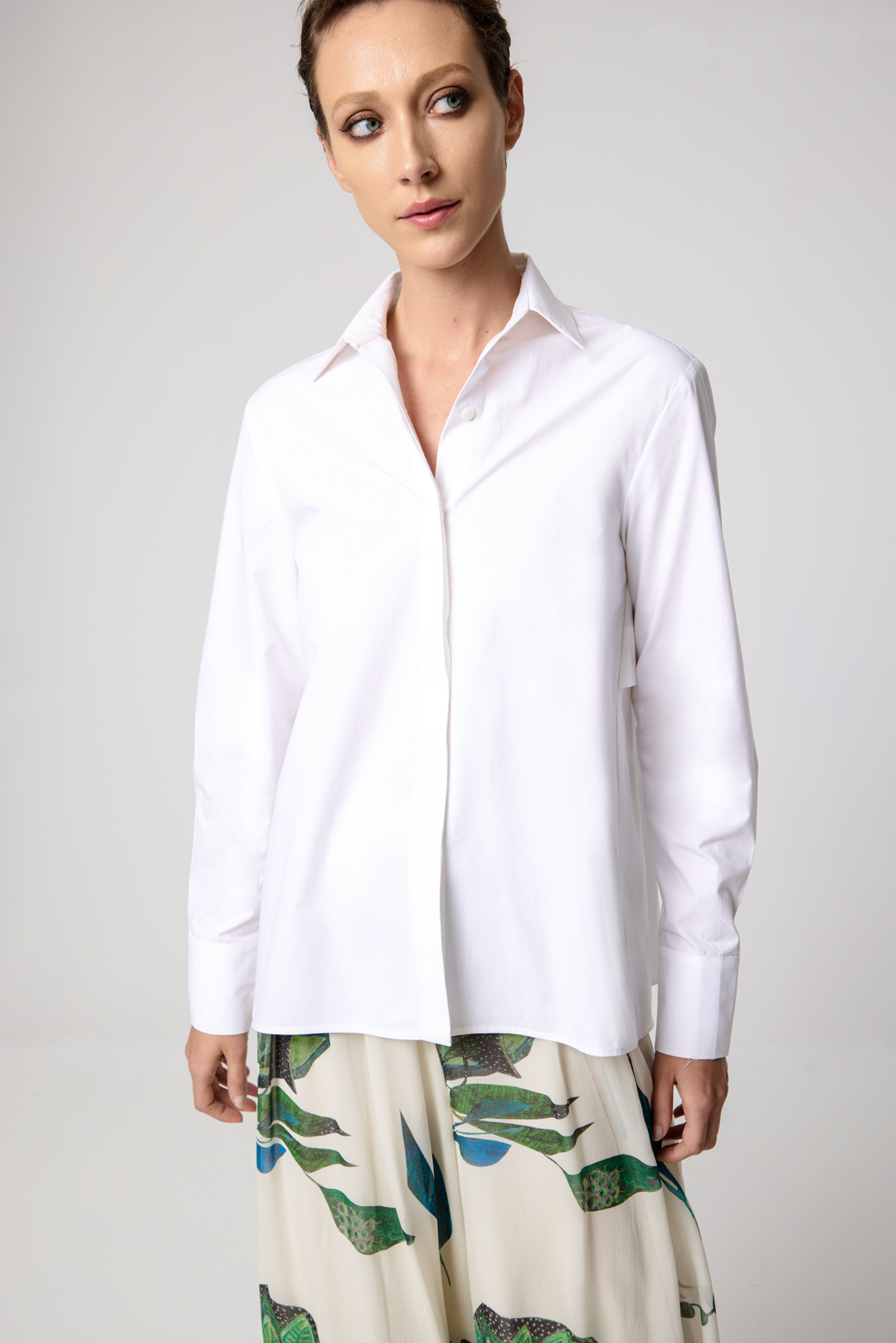 Camisa pregas costas