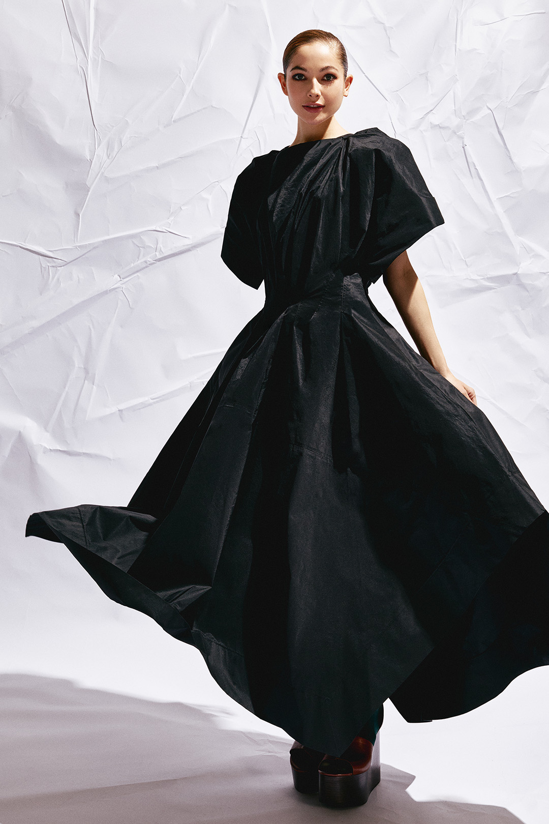 Vestido dobraduras memory