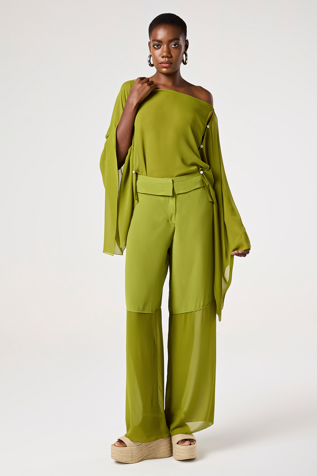 Calça bolso avesso